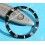 ROLEX INSERT GRADUE DE MONTRES VINTAGES SEA-DWELLER 16600, TRIPLE SIX 16660 PERLE LUMINOVA