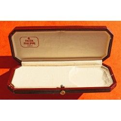 Patek Philippe Vintage 70's Goodies Red Leather style Holder Paper Card, documents, Warranties watches Nautilus, Calatrava