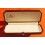 PATEK PHILIPPE COLLECTIBLE 70-80's VINTAGE LEATHER BURGUNDY OBLONG BOX CASE watches Nautilus, Calatrava