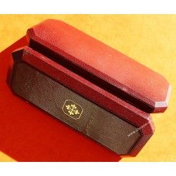 Patek Philippe Vintage 70's Goodies Red Leather style Holder Paper Card, documents, Warranties watches Nautilus, Calatrava
