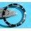 ROLEX RARE INSERT NOIR MONTRES 168000, 16800, 16610 SUBMARINER DATE PERLE LUMINOVA