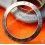 ROLEX BEZEL Insert POLISHED WATCH COSMOGRAPH DAYTONA 16520, 116520 OEM Original STAINLESS STEEL Zenith