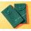 Rolex Lot of 2 Suede green velvet pouch traveler's service holder case watches Submariner, Gmt, Daytona, Explorer, Air King