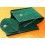 Rolex Lot of 2 Suede green velvet pouch traveler's service holder case watches Submariner, Gmt, Daytona, Explorer, Air King