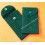 Rolex Lot of 2 Suede green velvet pouch traveler's service holder case watches Submariner, Gmt, Daytona, Explorer, Air King
