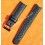 VINTAGE GENUINE TROPIC WATCH STRAP BAND BLACK HOLES BRACELET RACING 19mm REF 1691 SWISS MADE