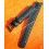 VINTAGE GENUINE TROPIC WATCH STRAP BAND BLACK HOLES BRACELET RACING 19mm REF 1691 SWISS MADE