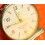 Antique 1940s SWISS ORIS 7 Jewels alarm clock Art Deco Desk Table Collectors Watch