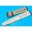 VINTAGE BEIGE WATCH STRAP BAND PERFORATED HOLES BRACELET RACING 20mm