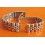 LADIES Hecho En Mexico Steel ROLEX JUBILEE BRACELET 13mm 