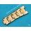 ? BRIN MAILLONS X 5 PARTIE BRACELET MONTRES ROLEX PLAQUE OR 18 CARATS Ref 78351 ref 32-20666 ?