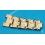 ? BRIN MAILLONS X 5 PARTIE BRACELET MONTRES ROLEX PLAQUE OR 18 CARATS Ref 78351 ref 32-20666 ?