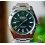 Rolex Rare  & Authentique Verre Saphir VERT montres Rolex Oyster Perpetual MILGAUSS 116400, 116400GV, 116400V