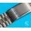 NSA Rare 70's New, NOS Swiss band Ssteel Watch Sport Bracelet Favre Leuba Deep Blue Sea Sky Bathy Heuer, 24mm ends