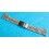 NSA Rare 70's New, NOS Swiss band Ssteel Watch Sport Bracelet Favre Leuba Deep Blue Sea Sky Bathy Heuer, 24mm ends