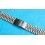 NSA Rare 70's New, NOS Swiss band Ssteel Watch Sport Bracelet Favre Leuba Deep Blue Sea Sky Bathy Heuer, 24mm ends