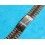 NSA Rare 70's New, NOS Swiss band Ssteel Watch Sport Bracelet Favre Leuba Deep Blue Sea Sky Bathy Heuer, 24mm ends