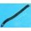 Vintage 70's Watch NOS Braided TROPICAL NATO Nylon Exotic Watch Strap - Black -18mm