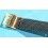 ACCESSOIRE BRACELET TRESSE NOIR VINTAGE MONTRES PLONGEE NATO 18mm AVEC BOUCLE ARDILLON