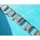 HC55 Swiss Made Rare 70's Expandable band Ssteel Watch Sport Bracelet Zenith, Longines, Heuer, 18mm ends