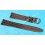 WATCH BRACELET CHOCOLATE LIZARD SKIN STRAP 18mm SIGNED SWISS MADE WITH GOLD FILLED BUCKLE