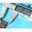 Accessoire montre BRACELET MONTRES CUIR GRAIN LEZARD COULEUR CHOCOLAT BRUN 18mm SWISS MADE
