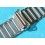 Vintage Bracelet CWD W80 EVERBRIGHT SWISS MADE Acier Circa 30-40 Bamboo, Bonklip Militaire WWII 16mm Montres BubbleBack
