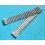 Collectible 40's Bamboo, Military, Bonklip St Steel Watch Bracelet 16mm BubbleBack watches