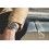 Vintage Bracelet CWD W80 EVERBRIGHT SWISS MADE Acier Circa 30-40 Bamboo, Bonklip Militaire WWII 16mm Montres BubbleBack