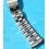 BAUME ET MERCIER BRACELET MAILLONS MONTRES NEUF HOMME ACIER 18mm