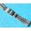BAUME ET MERCIER BRACELET MAILLONS MONTRES NEUF HOMME ACIER 18mm