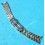 BAUME ET MERCIER BRACELET MAILLONS MONTRES NEUF HOMME ACIER 18mm