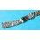 BAUME ET MERCIER BRACELET MAILLONS MONTRES NEUF HOMME ACIER 18mm