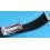 ORIGINAL 70's WATCHES SOLID STAINLESS STEEL & RUBBER STRAP ROUNDED 19mm BAND BRACELET