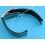 BRACELET MONTRES ACIER & CAOUTCHOUC ARRONDI 19mm MONTRES VINTAGES
