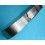 ORIGINAL 70's WATCHES SOLID STAINLESS STEEL & RUBBER STRAP ROUNDED 19mm BAND BRACELET