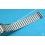 Collectible 40's Bamboo, Military, Bonklip St Steel Watch Bracelet 18mm BubbleBack watches