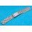 EXQUISITE ORIGINAL WATCHES SOLID STAINLESS STEEL 20mm BAND Rice beads style BRACELET