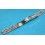 EXQUISITE ORIGINAL WATCHES SOLID STAINLESS STEEL 20mm BAND Rice beads style BRACELET