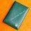 Rare & Vintage ROLEX Green Grain Leather Large Billfold Wallet AUTHENTIC ref 100.00.41