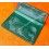 ROLEX ACCESSOIRE PORTE DOCUMENT, PORTEFEUILLE EN CUIR VERT POUR CARTES, GARANTIES, NOTICES MONTRES REF 100.00.41