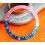 Rolex 70's Vintage Bezel insert Graduated Faded PEPSI Red & blue GMT MASTER 1675 , 16750 Watch inlay part
