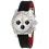 Breitling Black/Red Military Canvas Rubber Deployment Strap 20/18mm AirBorne, Chronomat, Colt