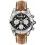 Breitling Accessoire montres AirBorne, Chronomat, Colt, Rare Bracelet Cuir Brun Tabac Crocodile 20mm 20-18mm Ref 722P