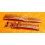 BREITLING Brown Watch Band Strap Stitching & Stainless Steel Tang Buckle ref 722P Chronomat, Airborne