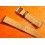 BREITLING Brown Watch Band Strap Stitching & Stainless Steel Tang Buckle ref 722P Chronomat, Airborne
