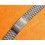 NSA Rare 70's Swiss band Ssteel Watch Sport Bracelet Zenith, Longines, Heuer, 20mm ends