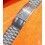 NSA Rare 70's Swiss band Ssteel Watch Sport Bracelet Zenith, Longines, Heuer, 20mm ends