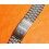 NSA Rare 70's Swiss band Ssteel Watch Sport Bracelet Zenith, Longines, Heuer, 20mm ends