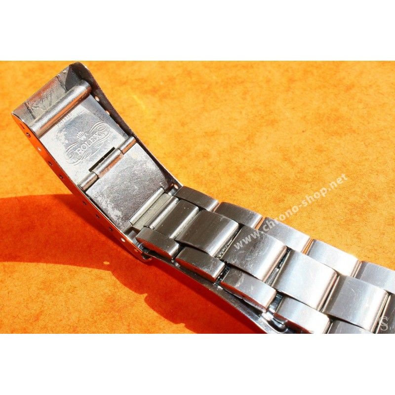 Rolex Vintage 20mm 9315 /380 Folded links PATETED Watch Bracelet